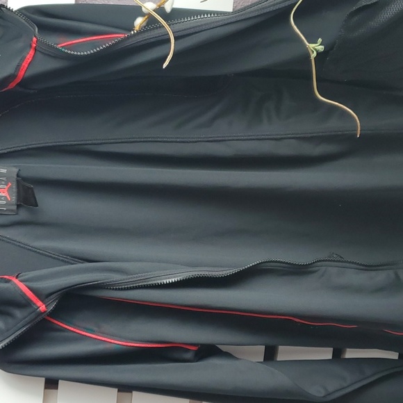 Jordan Men Long Sleeve Jacket Standard Fit Black Small - Picture 6 of 7